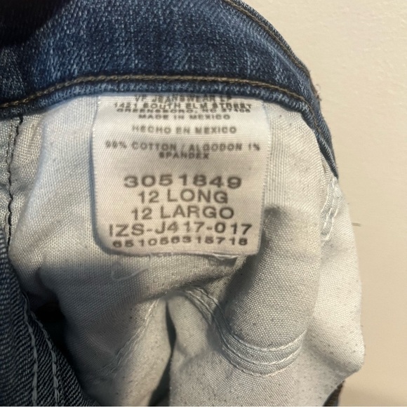 Women’s | Vintage Lee Straight Leg Jeans With Deep Pockets | Size 12L - Picture 6 of 9